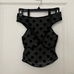 NEW Polka-Dot Lingerie Set